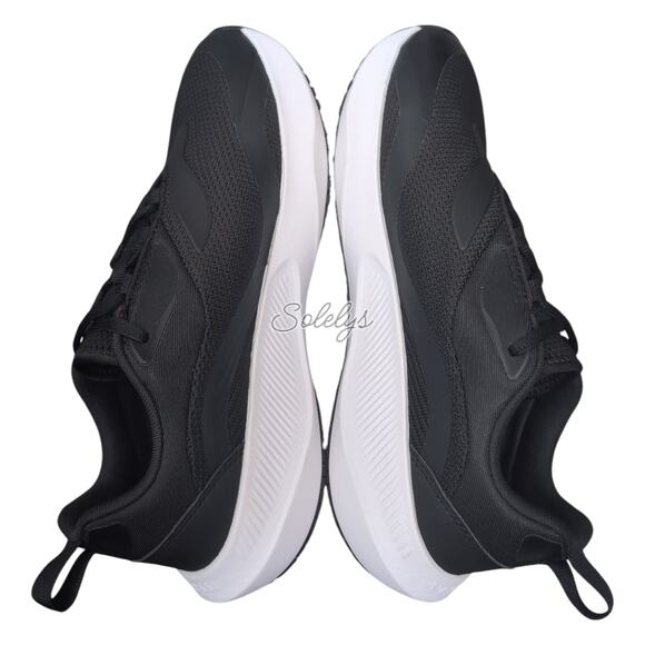 Vessi Tidal Womens 11 Black on White Waterproof Dyma-Tex Vegan Lace Up Sneaker - Picture 12 of 13